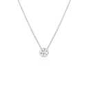 Diamond Bezel Set Pendant Gold