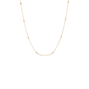 Diamond Chain Necklace White Gold