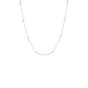 Diamond Chain Necklace White Gold