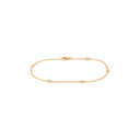 Diamond Chain Bracelet Gold