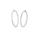Grand hoops White Gold
