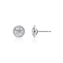 Halo Diamond Studs