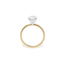 Oval Cut Diamond Ring White Gold