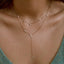 Diamond Chain Necklace White Gold