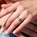 Oval Cut Diamond Ring White Gold